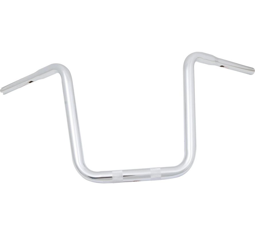 14  Ape Hanger Handlebar 1 1/4", Fits:> 1.25 inch riser clamb area - Copy