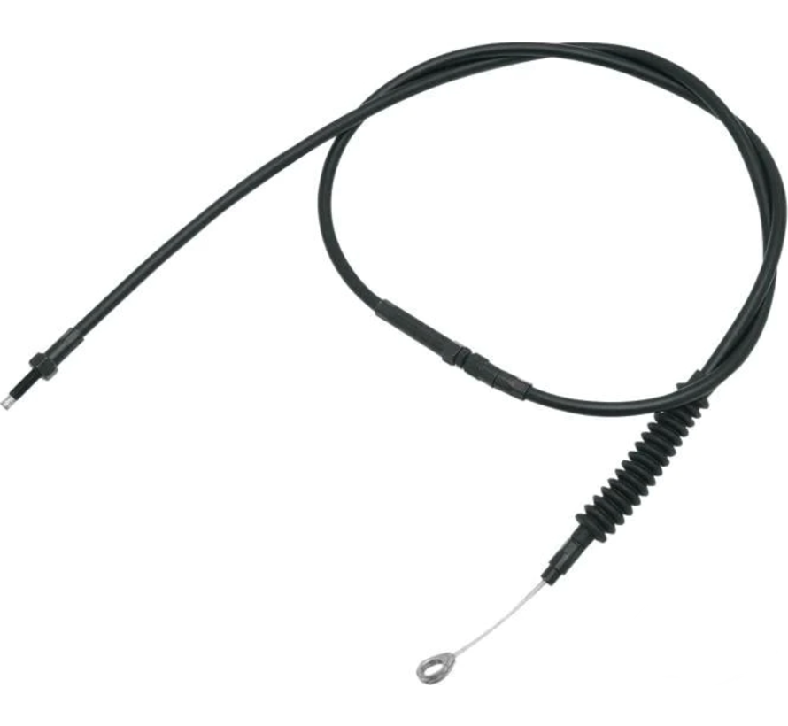 clutch cable - All black Fits:> 86-up XL Sportster