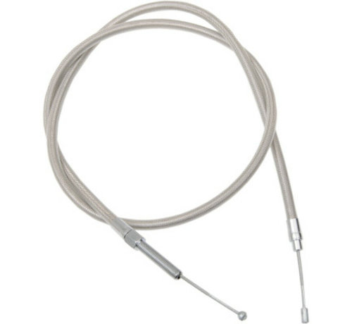 Zodiac clutch cable clear coated  Fits:> 71-85 Sportster XL