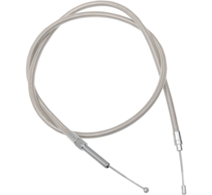 câble d'embrayage tressé avec revêtement transparent Convient à :> 68-86 FX/FL ; 84-86 FXST