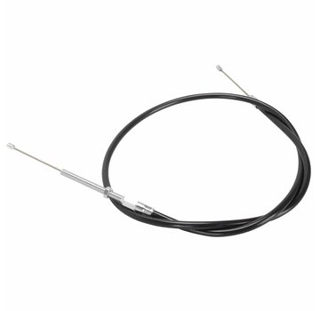 Zodiac clutch cable Standard Black Fits:> 68-86 FX, FL & FXST Softail 4-speed