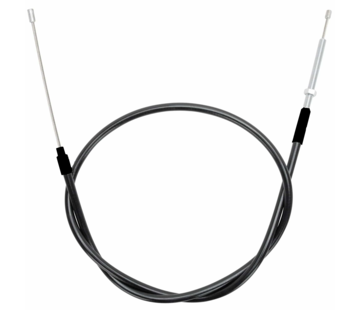 Zodiac cable de embrague Todo negro Compatible con:> 1968-1986 FX, FL y FXST Softail de 4 velocidades