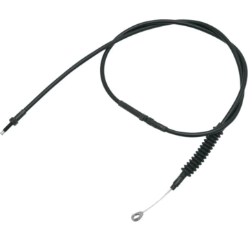 Zodiac clutch cable All Black Fits:> 87-06 Big Twin