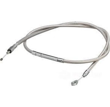 Zodiac cable de embrague Trenzado Revestimiento transparente Se adapta a:> 87-06 Big Twin