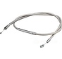 clutch cable Braided Clear Coated Fits:> 87-06 Big Twin