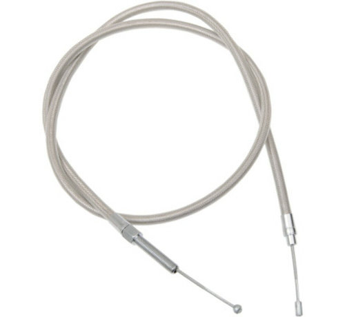 Barnett cable de embrague Trenzado Revestimiento transparente Compatible con:> 1986 FXST Softail