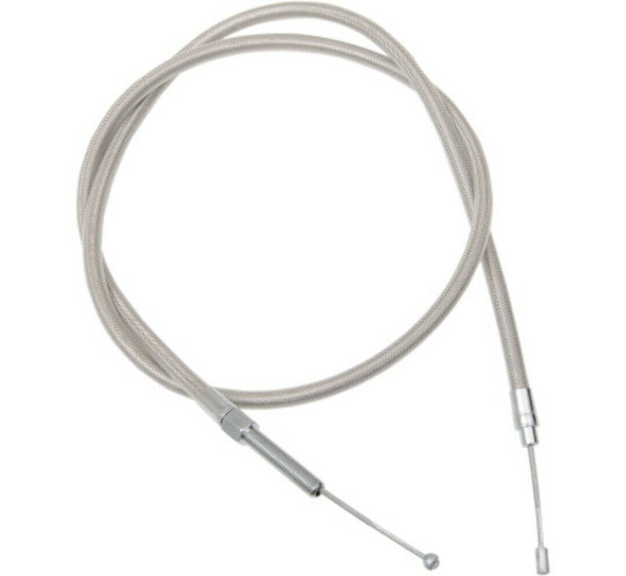 cable de embrague Trenzado Revestimiento transparente Compatible con:> 1986 FXST Softail