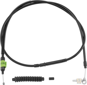 Barnett cable de embrague Stealth All Black Compatible con:>06-17 Dyna, 07-14 Softail y 07 Touring