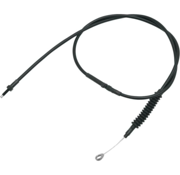 Zodiac clutch cable All Black Fits:> 2006-2017 Dyna, 2007-2014 Softail and 2007 Touring