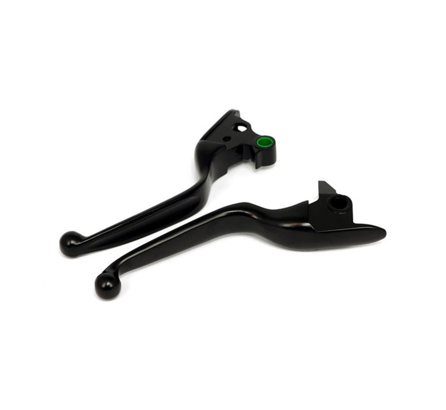 Wide Blade handlebar levers Fits: > 15-17 Softail