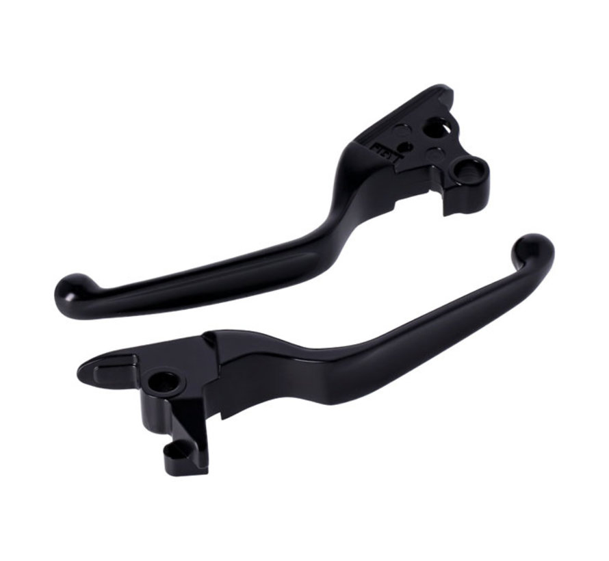 Wide Blade handlebar levers Fits: > 18-22 Softail