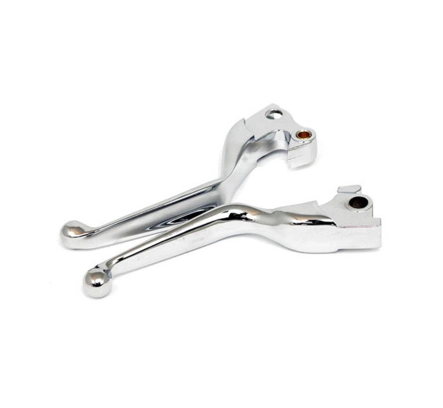 Wide Blade handlebar levers Fits: > 14-21 XL Sportster