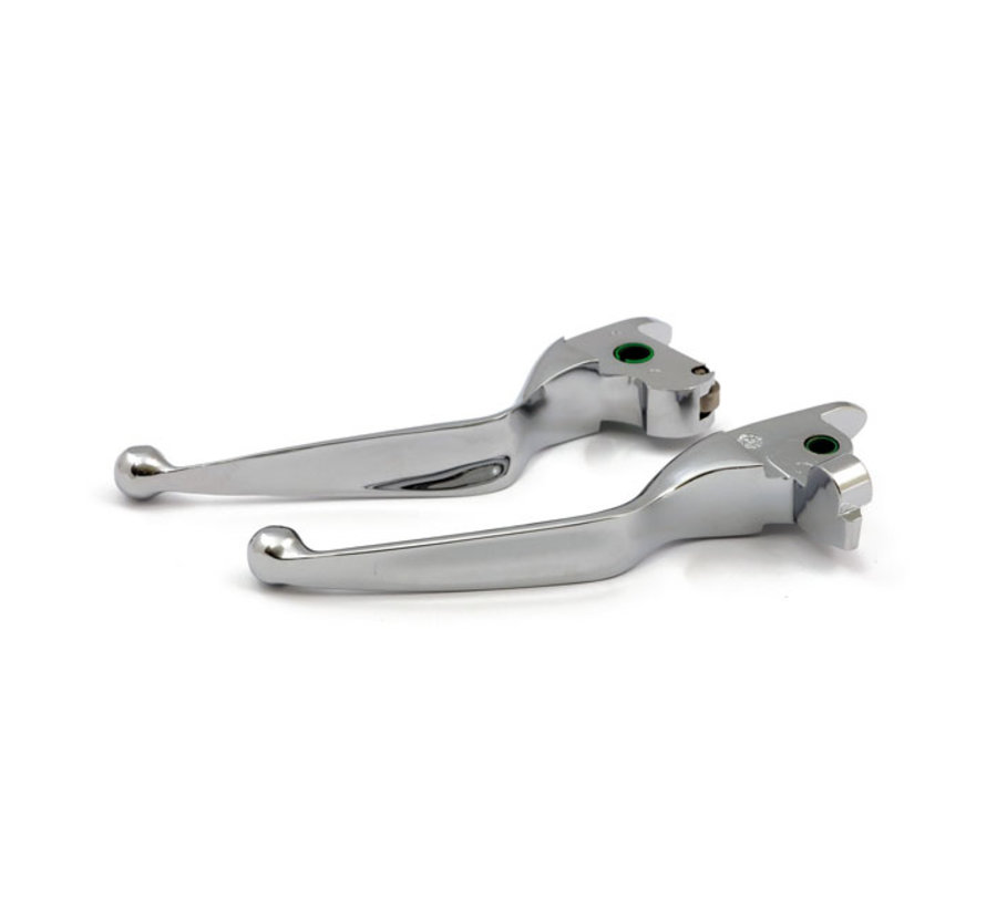 Wide Blade levers Fits: > Hydraulic operated clutch - 14-16 Touring (exclude FLHR, FLHRC, Trikes)