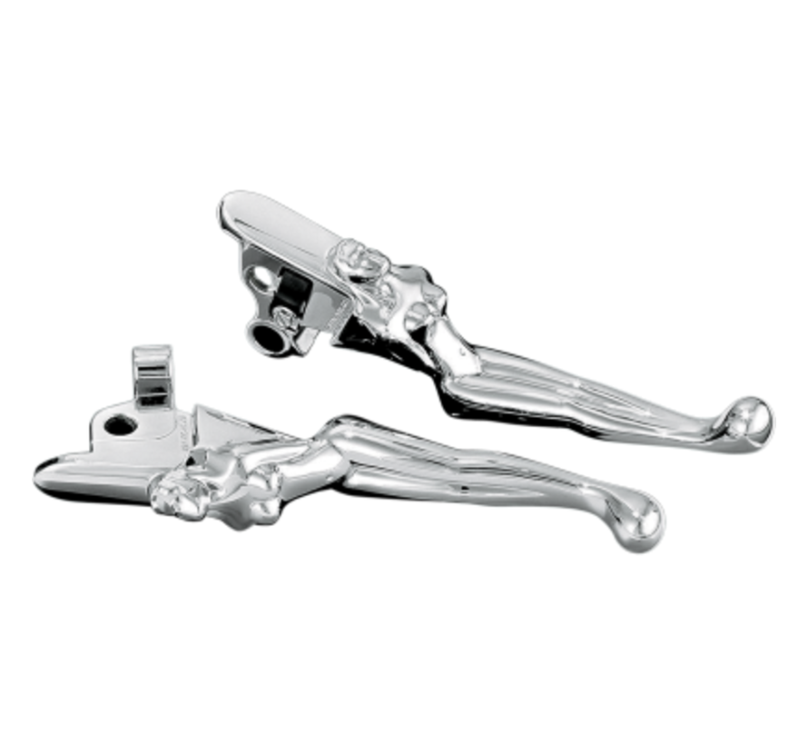 Silhouette handlebar levers 96-17 Bigtwins and Sportster