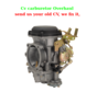 Carburetor CV 40mm overhaul