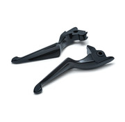 Kuryakyn Boss Blades handlebar levers Fits: > Hydraulic operated clutch - 14-16 Touring (exclude FLHR, FLHRC, Trikes)