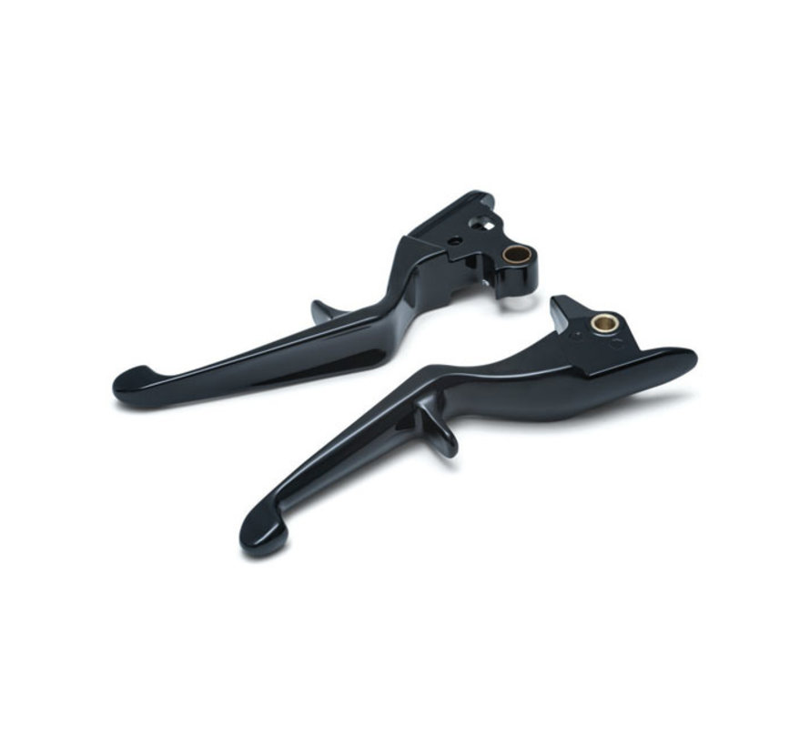 Trigger Blades handlebar levers Fits: > 15-17 Softail