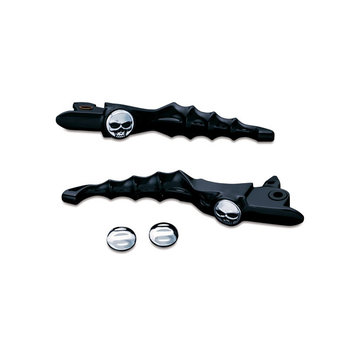 Kuryakyn Zombie Blades handlebar levers Fits: > 04-13 XL; 08-12 XR1200