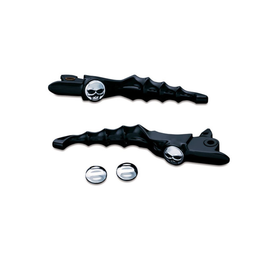 Leviers de guidon Zombie Blades Compatible avec : > 04-13 XL ; 08-12 XR1200