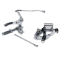 Vorverlegte Fußrastenanlage Passend für: >1958-1986 4-Gang FX und FL Modelle und alle 1986-1999 5-Gang Softail Modelle