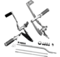 Vorverlegte Fußrastenanlage mit Passend für: > 82-94 FXR