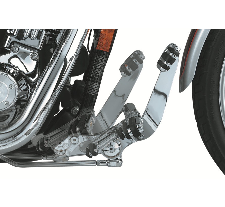 3 inch extended Forward Controls Chrome Fits:  91-17 Dyna