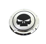 TC-Choppers Skull Design Derby Cover PASST:> Touring 2016-up