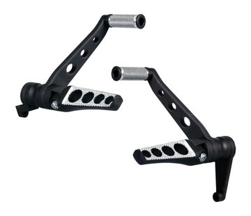 Thunderbike Drilled Black Forward Control Kit Fits:> 2014-2022 XL Sportster