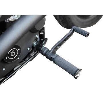 Thunderbike Kit de commande avancée en caoutchouc noir de base compatible avec :> 04-13 Sportster