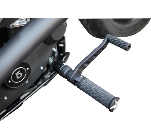 Thunderbike Kit de control delantero de caucho negro base Se adapta a:> 04-13 Sportster