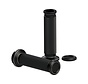 Satin Grips Black 7/8" Anodized  Fits: >  21-22 Sportster
