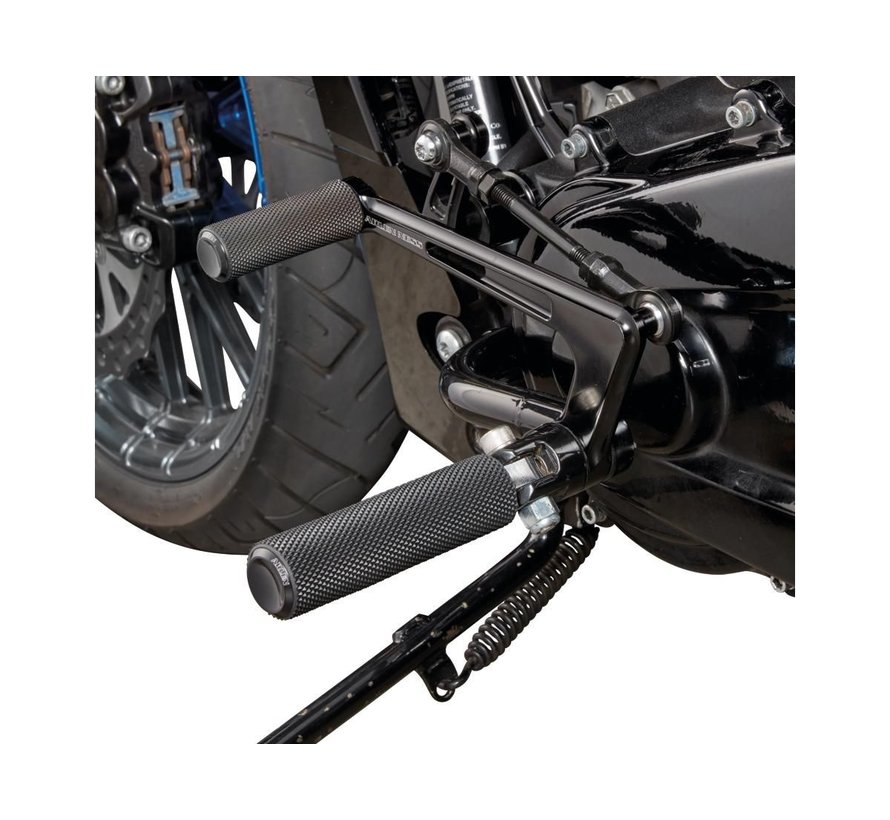 Bagger Mid-Control Kit Black  Fits:> 14-23 Touring