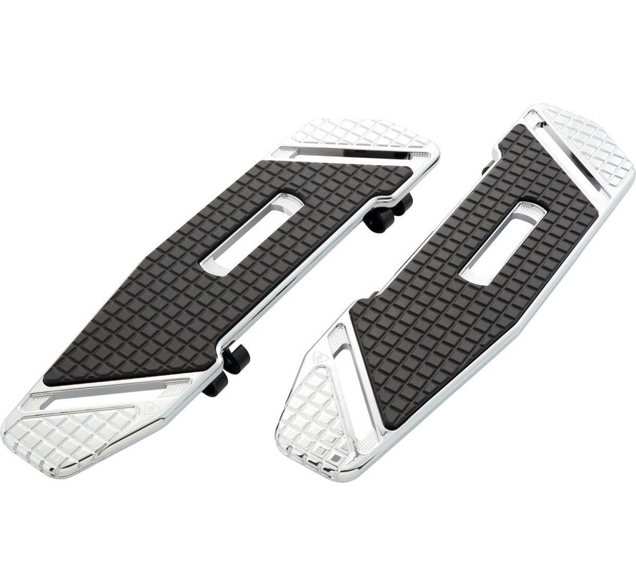 Planches de conducteur Speedliner compatible avec : > 2018-Up Softail/Touring