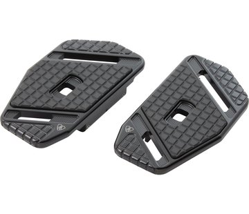 Arlen Ness Speedliner Passenger Floorboards Fits:> 86-22 Touring/Softail and 09-22 Trike