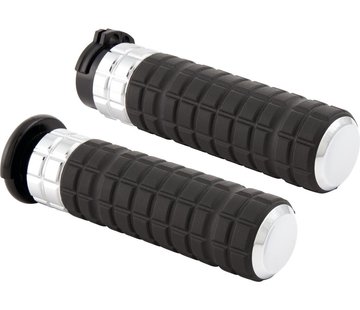 Arlen Ness Speedliner Grips 1"   Fits:> HD with Dual Cable 