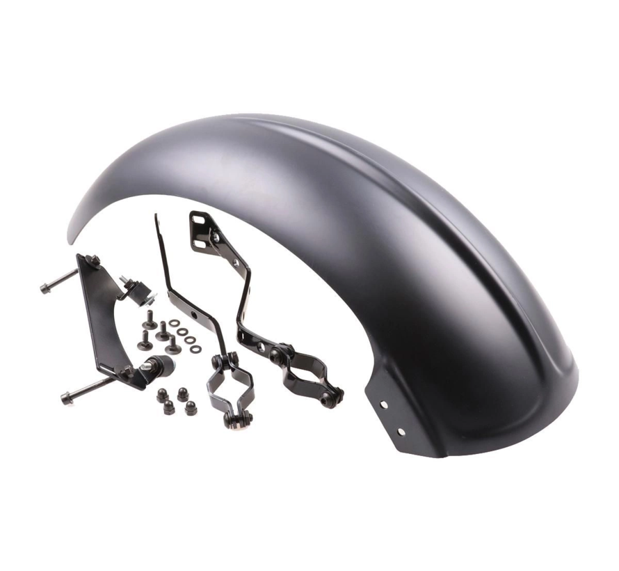 Old School Rear Fender Kit Fits:> FXBB, 18-20 FLSL, 20-23 FXST, 21-23 FXBBS 