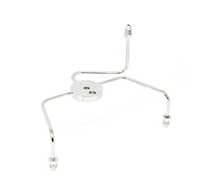 Brake tee spider , for dual caliper front wide forks