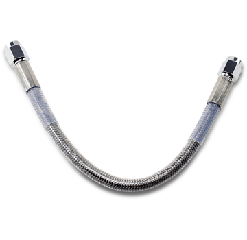 Drag Specialities Brake Line   Silver, Clear-Coated  various lengths 9 - 20 inch with AN-3 ends