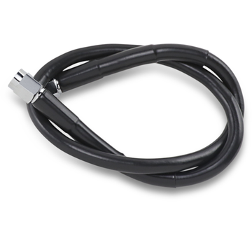 TC-Choppers Brake Line black various lengths 21 - 34 inch with AN-3 ends