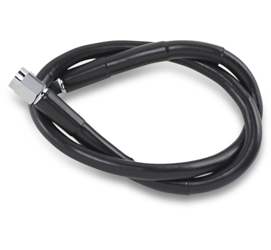 Brake Line black various lengths 21 - 34 inch with AN-3 ends