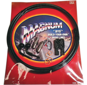 Magnum Kit de línea de freno delantero de disco único Compatible con:> 2004-2021 XL Sportster