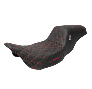 San Diego Customs Asiento de agarre de rendimiento SDC de la serie Pro Se adapta a:> 2008-2023 Touring y Trikes