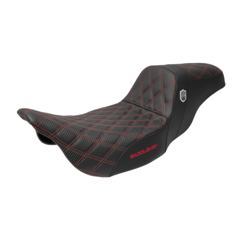 San Diego Customs Asiento de agarre de rendimiento SDC de la serie Pro Se adapta a:> 2008-2023 Touring y Trikes