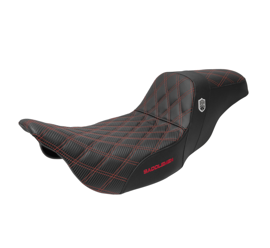 Pro Series SDC Performance Grip Seat Fits:> 2008-2023 Touring and Trikes