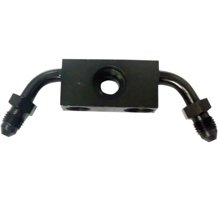 Front Brake Line Router AN3 Male Taco Motos Amsterdam