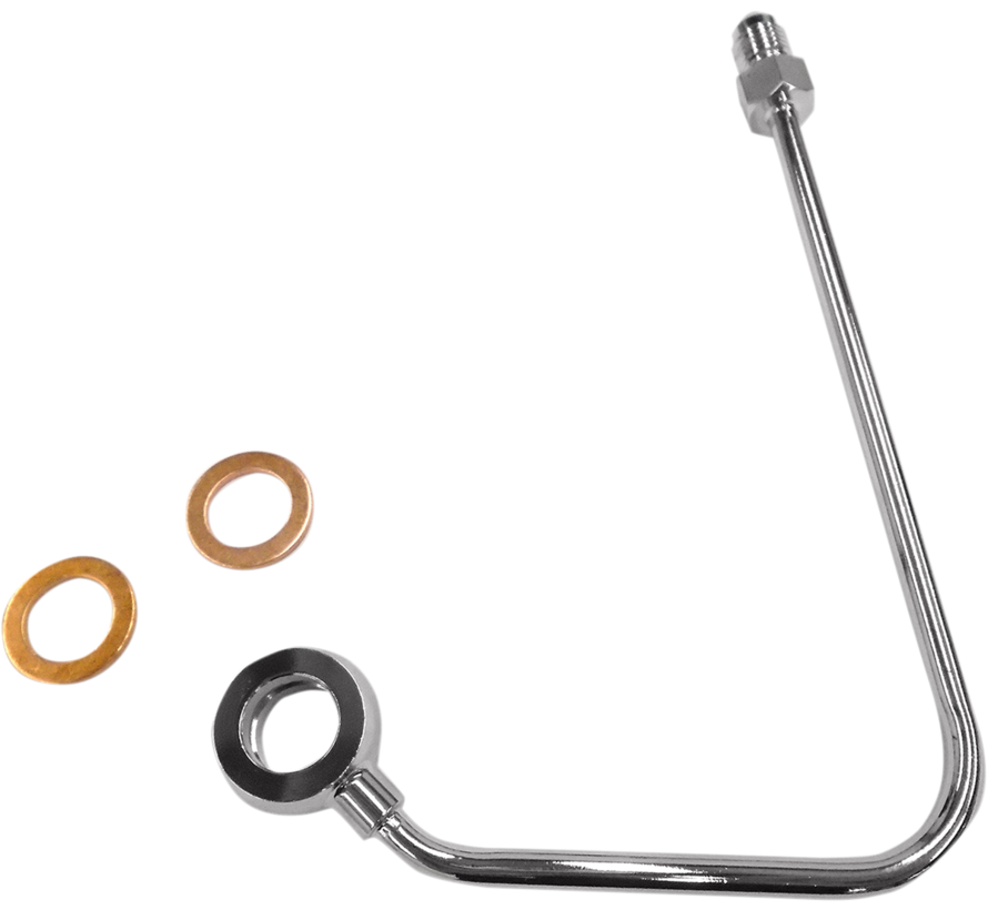 ABS Upper Brake Line Adapter AN-3 Male Fits:> 2012-2017 Softail