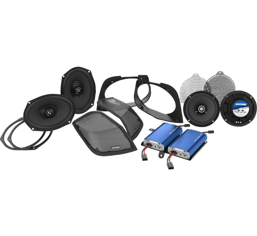 RETRO 450.4 KIT Kit de tapa recortada con parlantes/amplificador Compatible con: Touring 2014-2023