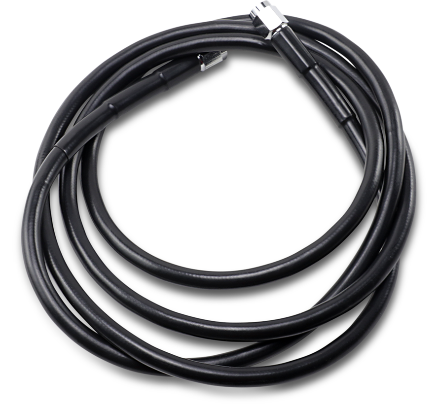 Brake Line black various lengths 52-69 inch with AN-3 ends