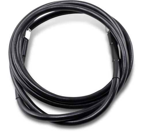 TC-Choppers Brake Line black various lengths 70-80 inch with AN-3 ends
