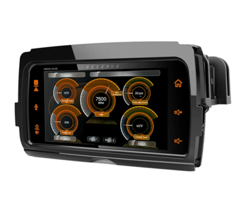 Precision Power Reserve Motorcycle Audio van Precision Power zijn upgrade head-units voor OEM Harley-radio's. Past op: > Touring- en Trike-modellen van 2014 tot heden ter vervanging van CVO, Boom! en GTS-audio